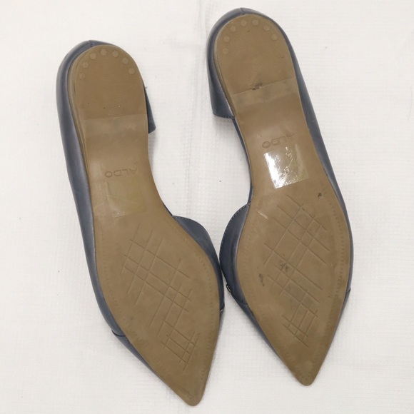 Aldo Leather Flat Pointed Shoes - Picture 4 of 5